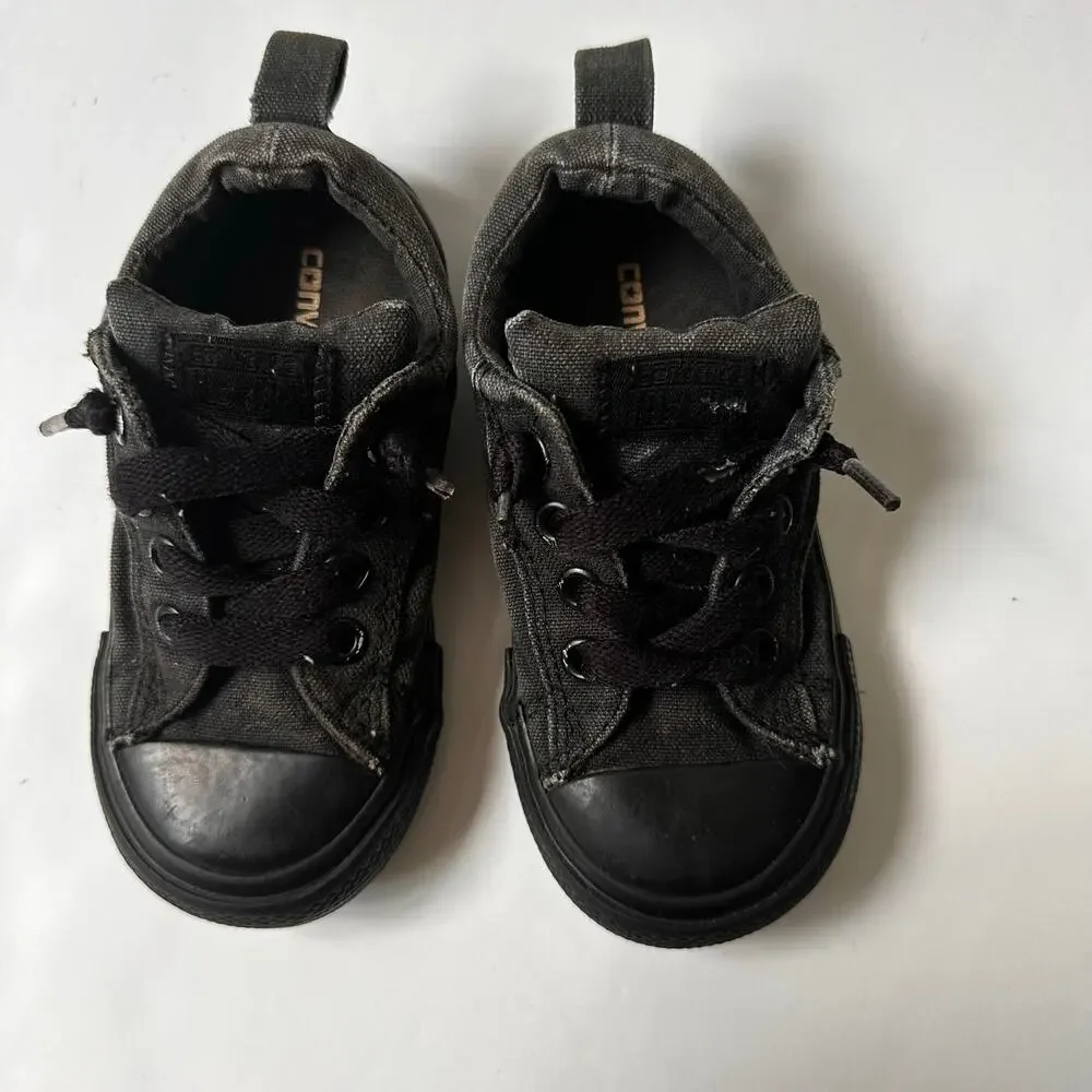 Converse CT AS Street High Top Sneakers - Toddler Size 8 Black
